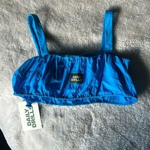 Daily drills blue bubble bra